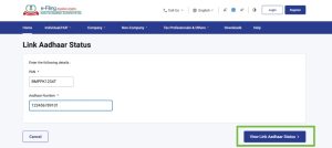 How to Check Aadhaar-PAN Linking Status